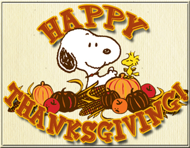 Happy Thanksgiving from Snoopy and Woodstock - RECENT TOPICS - Paulding.com