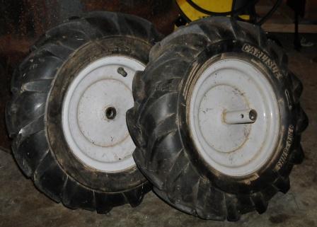 2- Carlisle 4.80-8NHS Tiller Tires and Wheels... - Got the Goods