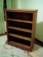 Bookcase for a PCOMMER