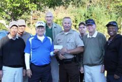 Old golfers support Cops for Kids