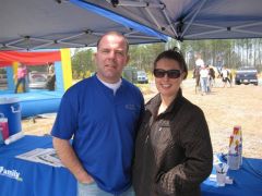 Tim From Harbor Day Landscaping and Angela from Dawning