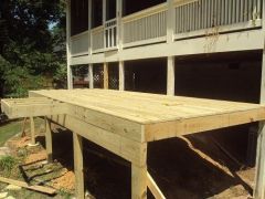 2nd Day of Deck Build