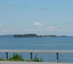 Lake Champlain Vt side.