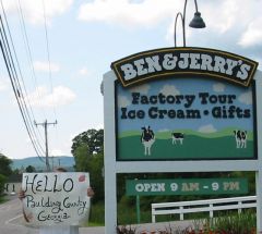 Ben and Jerrys Factory! Paulding.Com was there!